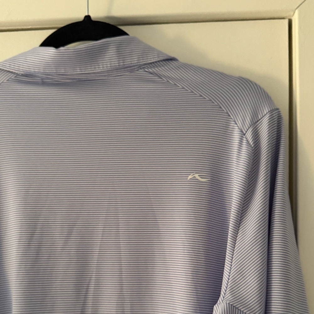 Men's Light Blue Polo Shirt - KJUS - Austin Country Club - Picture 5 of 5